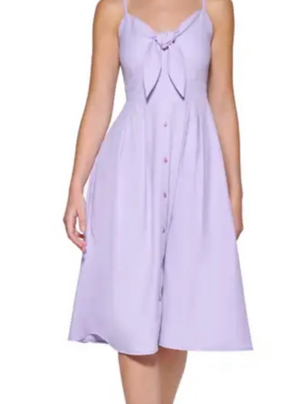 Kensie Spaghetti Strap Midi Dress